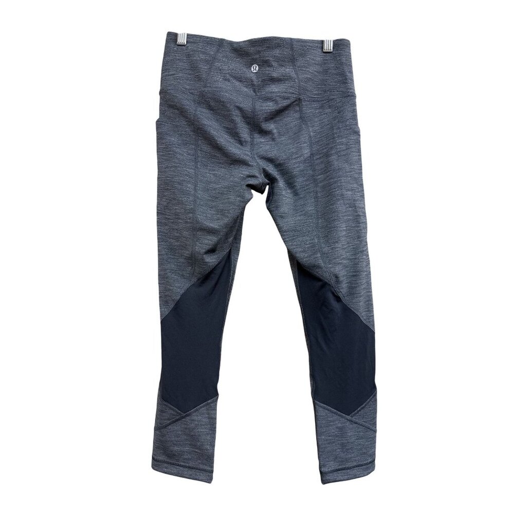 Lululemon Mid Rise Pace Rival Cropped Leggings Size 6